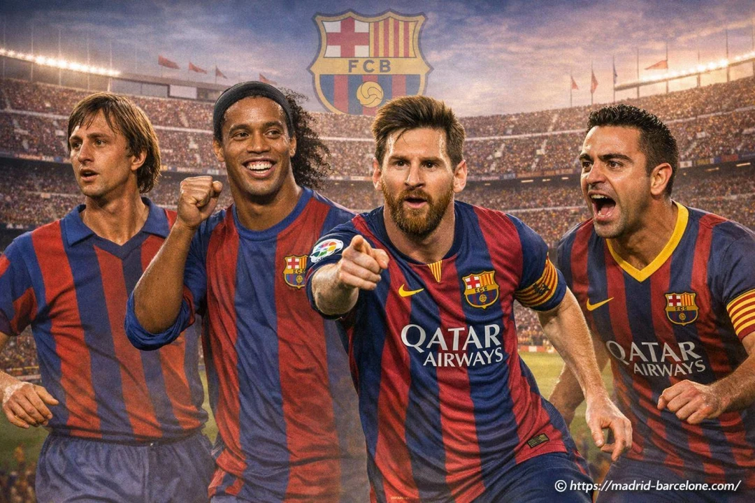 Joueurs ayant marqué l'histoire du FC Barcelona