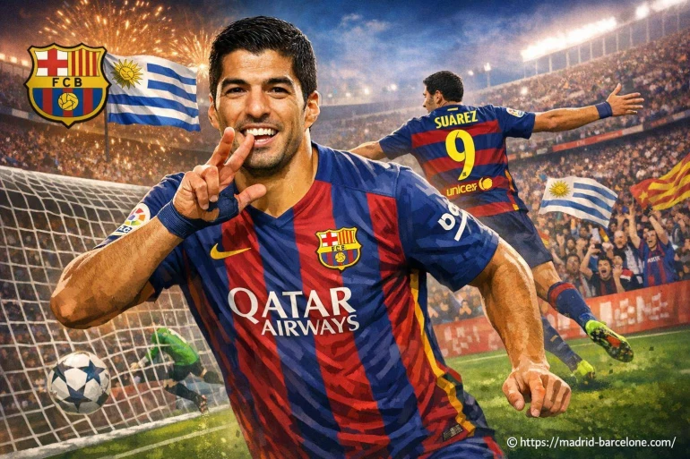 Luis Suárez : le buteur uruguayen incontournable du Barça