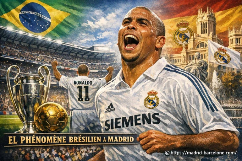 Ronaldo joueur brésilien au Real Madrid