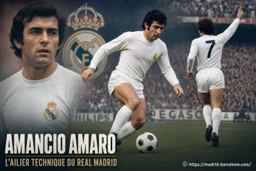 Amancio Amaro, l’ailier technique qui a marqué le Real Madrid