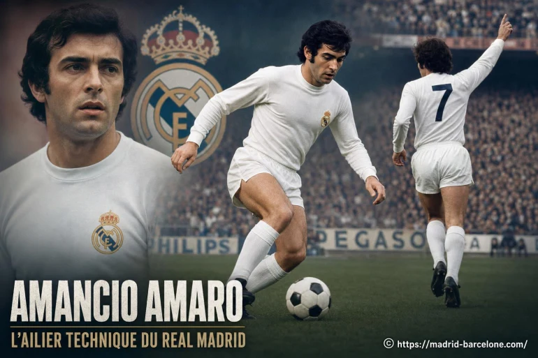Amancio Amaro, l’ailier technique qui a marqué le Real Madrid