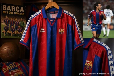 Maillot fc barcelona : le début de l’ère kappa dévoilé