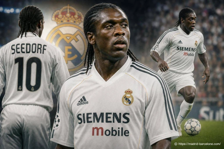 Clarence Seedorf : le meneur néerlandais qui a marqué le Real Madrid