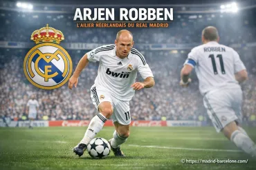 Arjen Robben : l’ailier néerlandais qui a marqué le Real Madrid