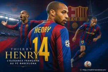 Thierry Henry, l'élégance française qui a marqué le FC Barcelone