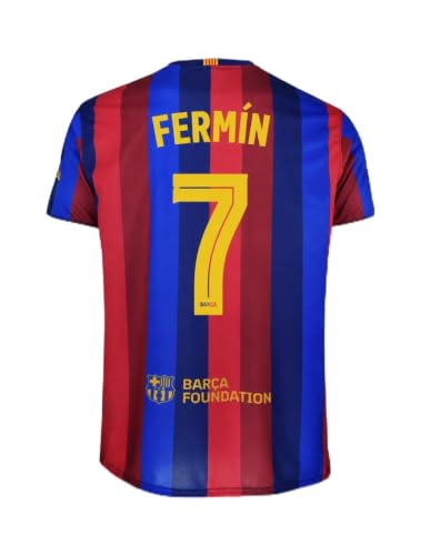 FC Barcelona Maillot Domicile 2026/27, Bleu et Grenat, Fermi