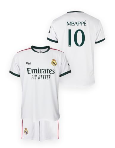 Real Madrid - Ensemble Maillot Domicile Saison 26/27, Blanc,