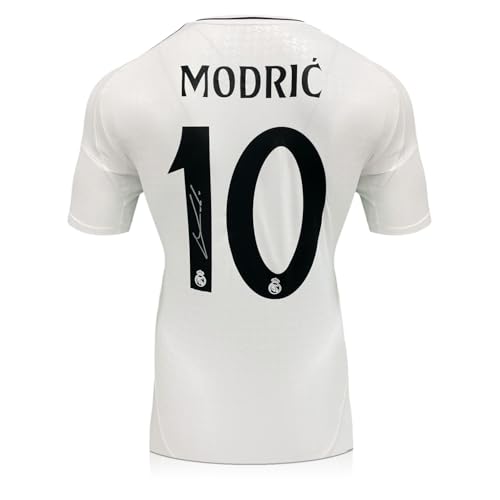 Exclusive Memorabilia Maillot du Real Madrid signé par Luka 