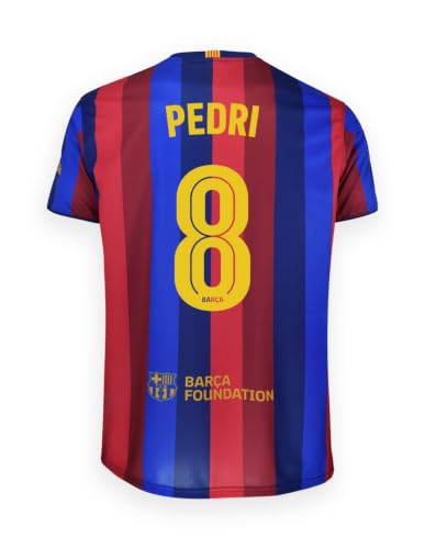 FC Barcelona Maillot Domicile 2026/27, Bleu et Grenat, Pedri