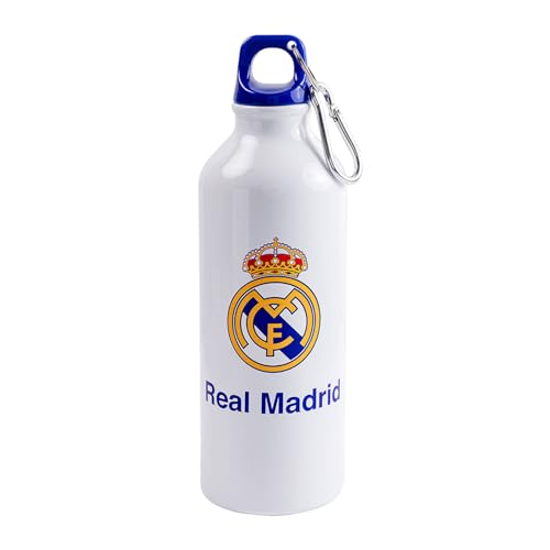 Real Madrid CF - Gourde (Taille unique) (Bleu/Blanc)