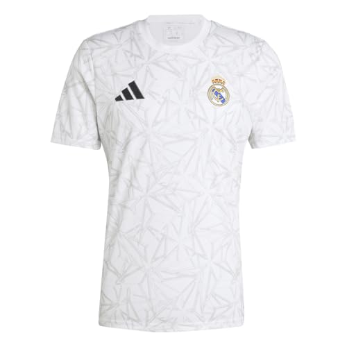 adidas Real Madrid Maillot Prematch Blanc Homme 24/25