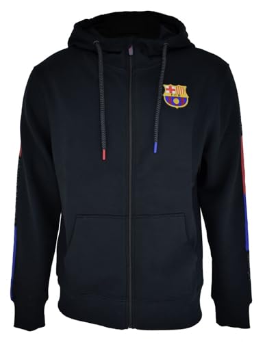 Barcelona Veste FC Hoodie ouverte Barça Race Black - Produit