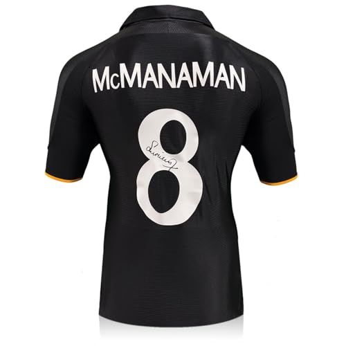 Exclusive Memorabilia Maillot Noir du Real Madrid signé par 