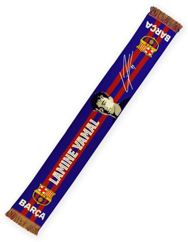 FC Barcelona Écharpe officielle Lamine Yamal - Produit sous