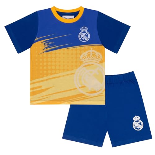 Real Madrid CF - Pyjama à Manches Courtes pour Enfants - Ble