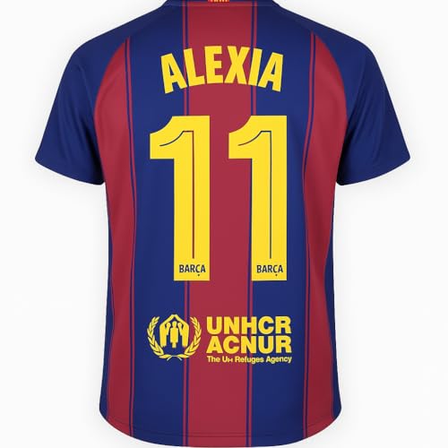 FC Barcelona Maillot 1ère équipe Alexia Dorsal N° 11 Répliqu