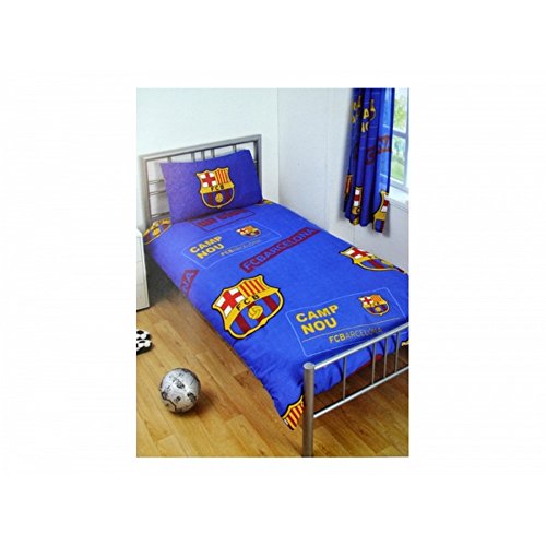Barcelona FC Parure de lit Simple Officielle