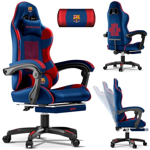 JUPPLIES Chaise Gaming Ergonomique FC Barcelona Oficial | Fa
