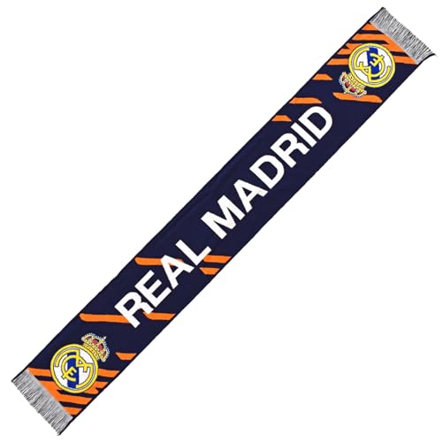 Real Madrid Tissage décharpe N° 43 Licence - Dimensions 140x