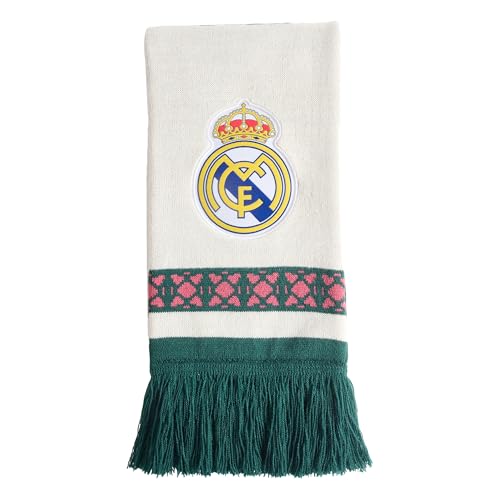 adidas Unisex Adult REAL MADRID HOME SCARF white/aurora ivy/