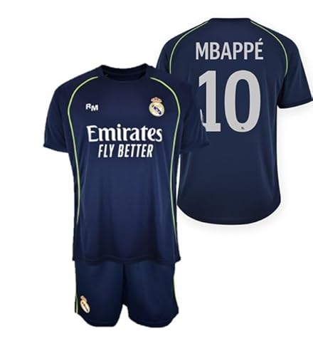 Real Madrid Ensemble Enfant 2e Équipe 25-26 Chemise Unisexe 