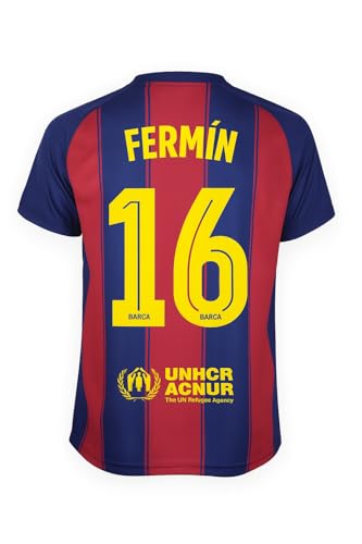 FC Barcelona T-shirt 1ère équipe Fermin Dorsal N° 16 Répliqu