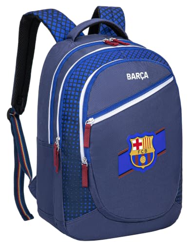 Sac à dos scolaire Barça - 3 compartiments - Collection offi