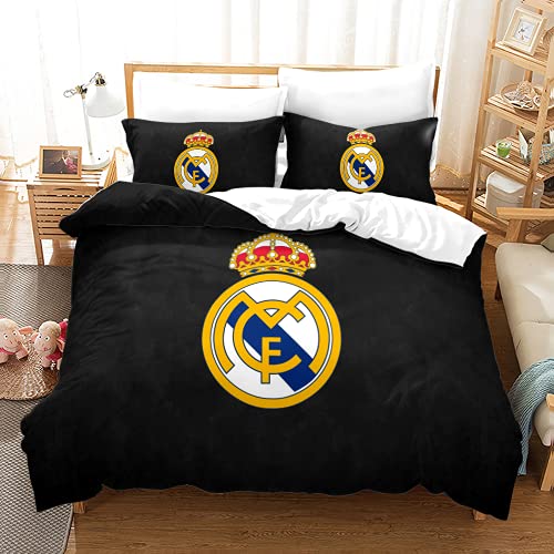 SHAARI Housse de Couette, Parure de lit 140x200cm 3D en Micr