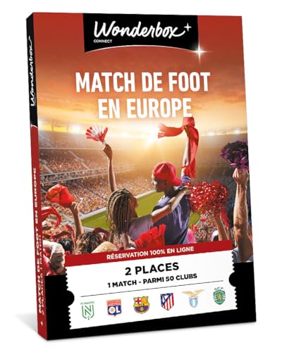 Coffret Match Foot Europe 2 Places
