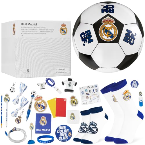 Get Trend Real Madrid Calendrier de lAvent 2026 Enfant et Ad