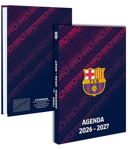 Agenda Scolaire Barça 2026 2027 - Collection Officielle FC B